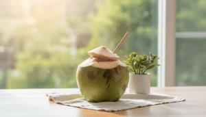 Lợi ích của nước dừa vào buổi sáng sớm